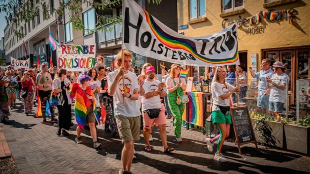 Foto: Holstebro Pride blev afholdt første gang i 2023. Den nystiftede forening vil sikre, at det bliver en fast årlig tradition