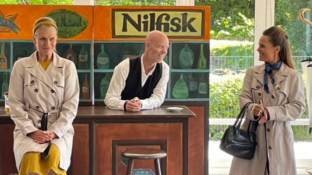 Foto: Teater V bruger sange, sprog og rekvisitter fra dengang bedstemor og bedstefar var unge.